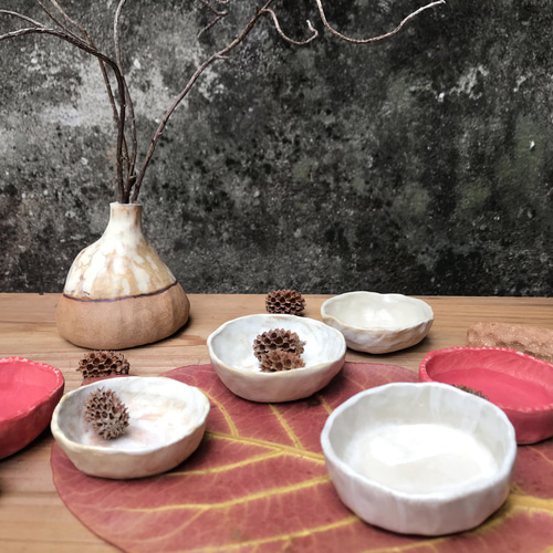 唐元宝」竹土石山Chuhsienearth 13石山シリーズ漬物皿ソース豆腐カード