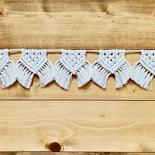マクラメタペストリー マクラメガーランド マクラメタペストリー マクラメガーランド - メルカリ