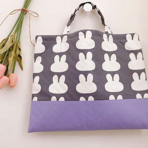 レッスンバッグ♡うさぎシルエット その他バッグ M&R 通販 13470189