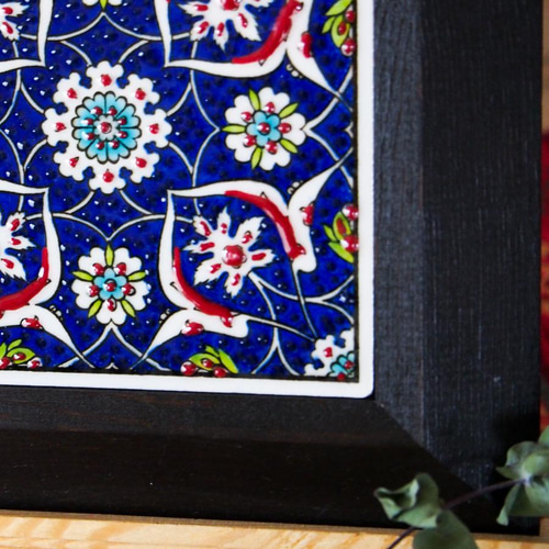 ダルメシアン　インテリアアート　タイル　絵画　陶器 kilimfine_tilek87