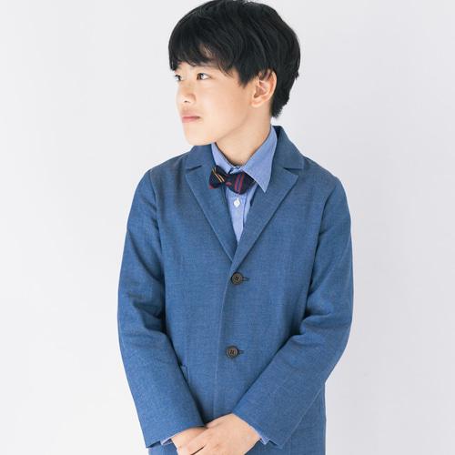 コムサフィユ 入学式 卒園式 男の子　セレモニーデニムスーツ4点セット 120 入学式 卒園式 男の子 120㎝ セレモニーデニムスーツ コムサフィユ