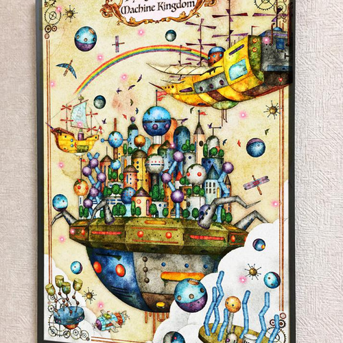 値下げあり　真作 絵画 日本画 アート イラスト ポスター 三重塔 値下げあり 真作 絵画 日本画 アート イラスト ポスター 三重塔