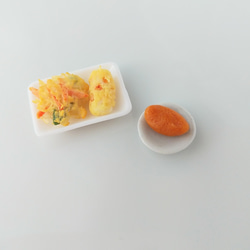 ミニチュア 蕎麦セット 4枚目の画像