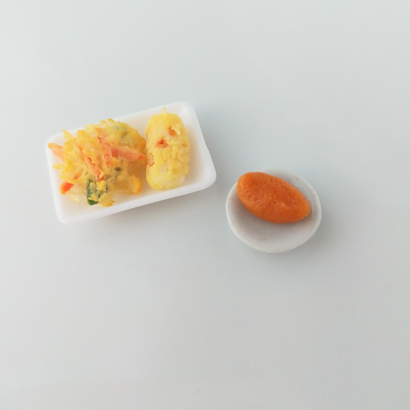 ミニチュア 蕎麦セット 4枚目の画像