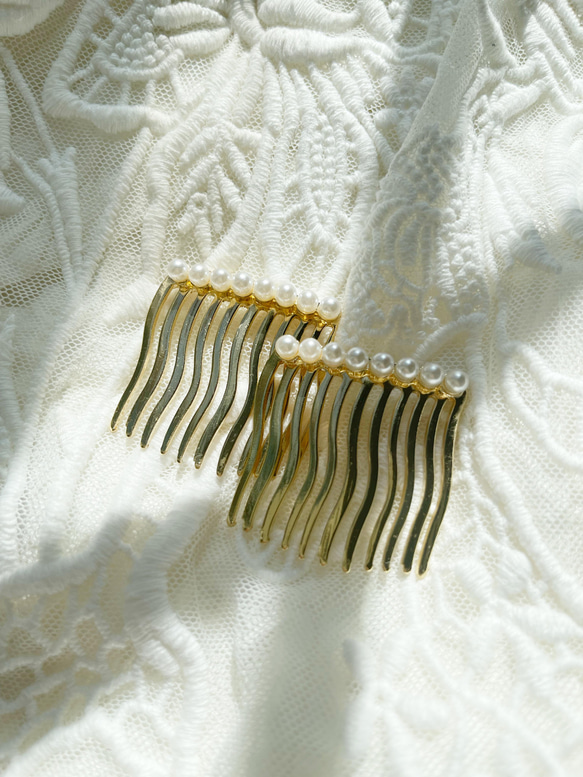 pearl comb (1) set 3枚目の画像