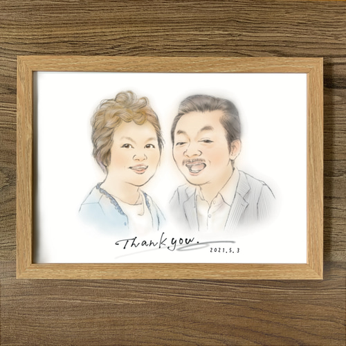 3名さま　A4サイズ【似顔絵オーダー】 3名さま A4サイズ【似顔絵オーダー】7/13