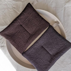 【鍋つかみ・ポットマット／チャコール】　おうち時間・おうちカフェに　母の日 4枚目の画像