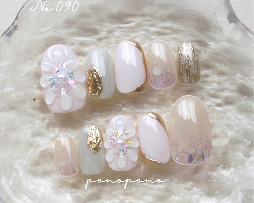 ネイルチップ ネイルチップ No.062 ネイルチップ（つけ爪） PONOPONOnails 通販
