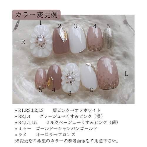 ネイルチップ No.062 ネイルチップ（つけ爪） PONOPONOnails