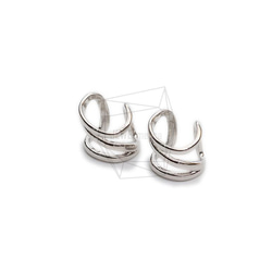 ERG-1991-R【2個入り】ラウンドイヤーカフ/Round Earcuffs Earrings 2枚目の画像