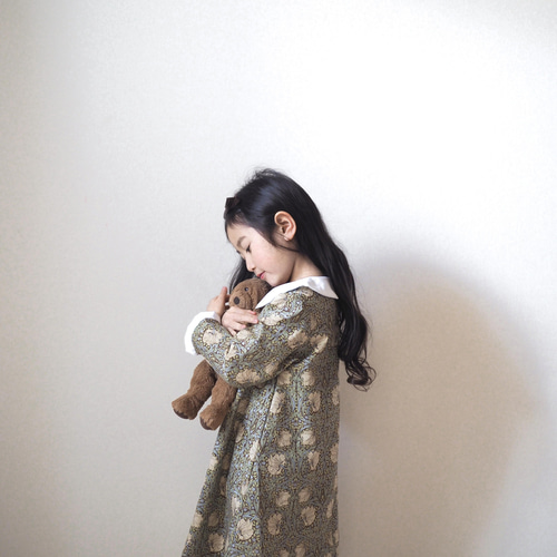 Girls モリスで彩るセレモニーワンピース/ウィリアムモリス