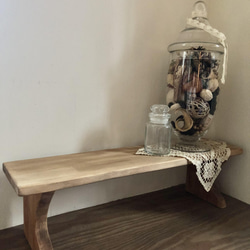 アンティーク風 木製 花台 ディスプレイ台 鉢台 レトロ アンティーク