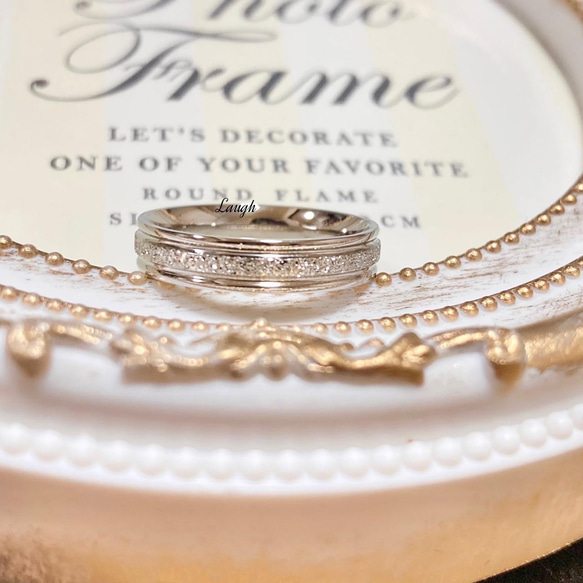 Newラフリング ステンレスリング ステンレス指輪 ピンキーリング  