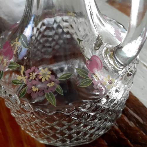 レトロなさくらんぼの花瓶 一輪挿し・花瓶・花器 myu select レトロなさくらんぼの花瓶 一輪挿し・花瓶・花器 myu select