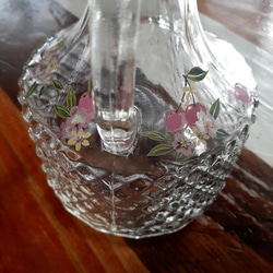 レトロなさくらんぼの花瓶 6枚目の画像
