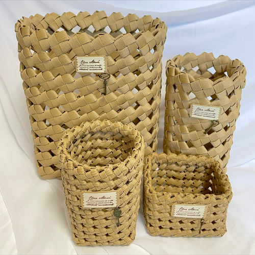 1890年代フランス製編み籠