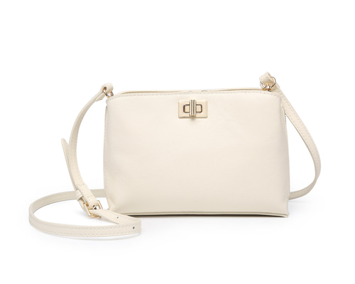 ショルダーバッグ・ポシェット MON BAG (ECRU WHITE) お財布ショルダー お財布ポシェット ミニショルダー 本革 レザー