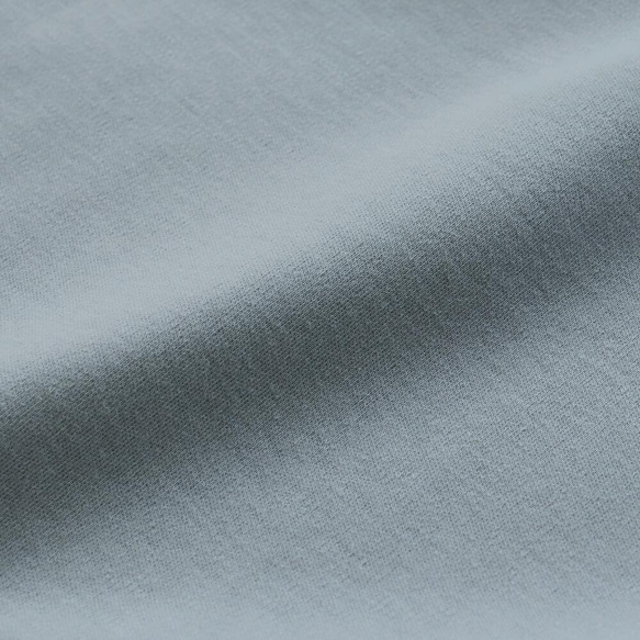 不規則下擺光滑針織套頭衫（淺灰色）TP14。 第7張的照片
