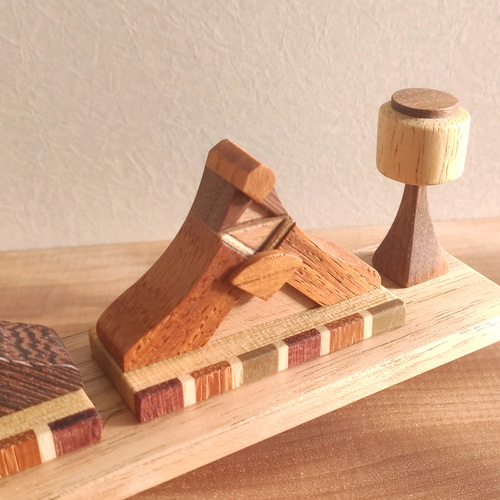 木のお雛様 ひな人形 (小) ひな人形・雛飾り 工房木生 通販