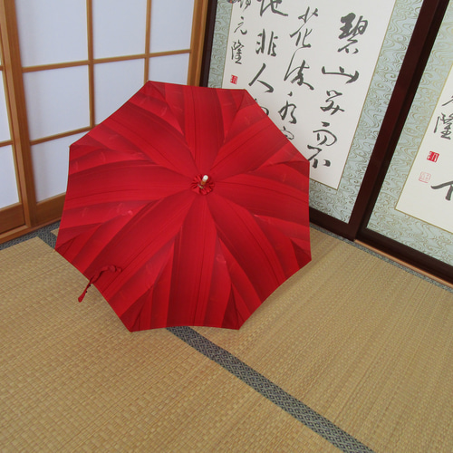 送料無料・雨コート反物から日傘（傘袋付き） 傘・日傘 MICHI 通販 