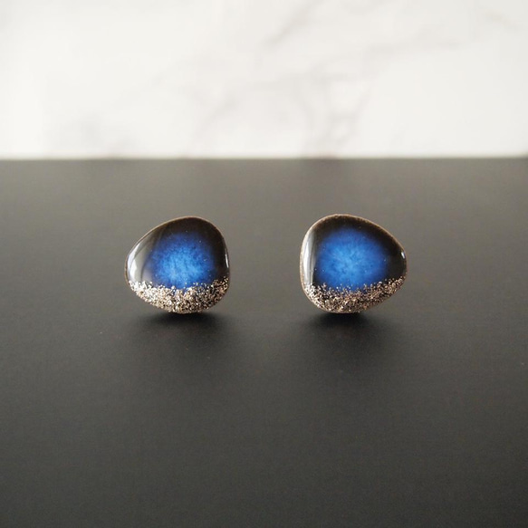 ころりん美濃焼ピアス / イヤリング 1枚目の画像