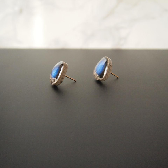 ころりん美濃焼ピアス / イヤリング 3枚目の画像