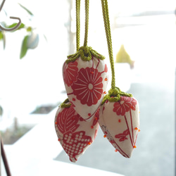 再次上架少女護身符草莓吊帶菊花優質絲綢 第5張的照片