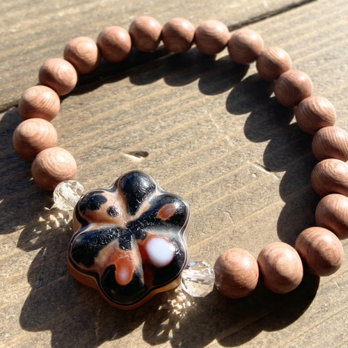 訳あり 開光☆蓮花羊眼天珠 ブレスレット dzi ＊ ΚΑйON ＊ 通販