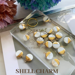 1pc】天然石インペリアルジャスパーMIX トライアングルチャーム 3