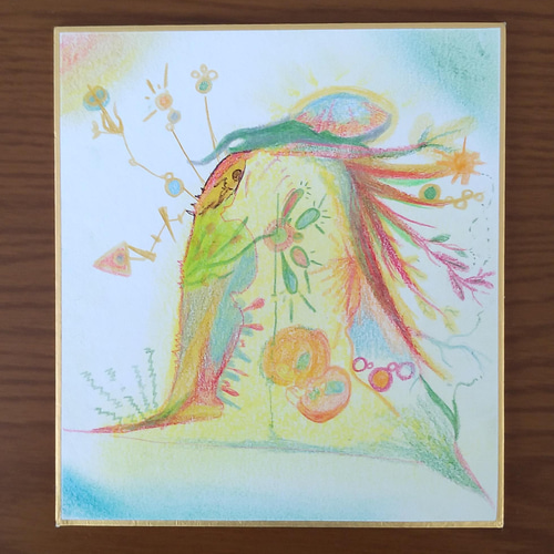 神様☆「絵画原画」 ふぅ神様☆「絵画原画2L判サイズ」