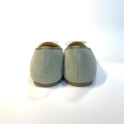 Rakuchinpetanko♪ 半訂雙色芭蕾舞鞋(薄荷綠)23.0cm-25.0cm 第7張的照片