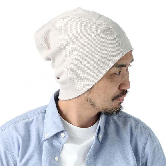 ゆったりかぶれるニット帽 メンズ 大きいサイズ 帽子 レディース おしゃれ 日本製 冬支度ハンドメイド2022 15枚目の画像