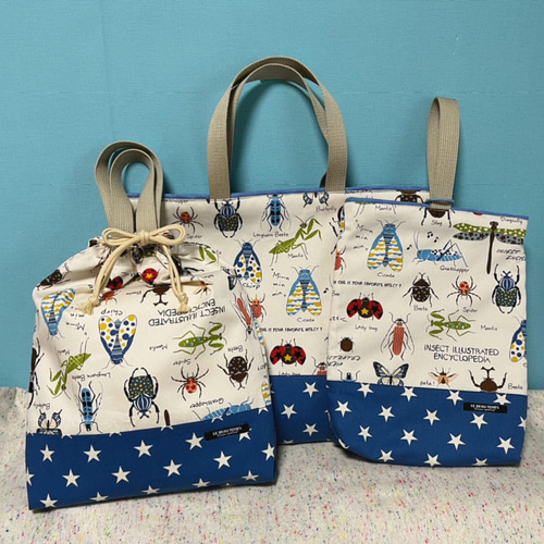 ⋆\ 男の子のレッスンバッグ/⋆*° 入学入園3点セット☆レッスンバッグ 
