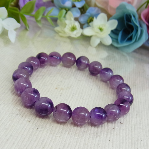 お値下げ】アメジストスーパーセブン 9㎜ パープル バイカラー