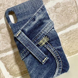 1点物‼︎ デニムリース✴︎デニムリメイクリース リース ru＊shu