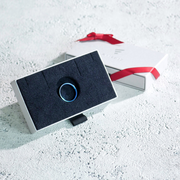 【特集掲載】選べる9色！チタン製リング「決意」幅2mm 18枚目の画像