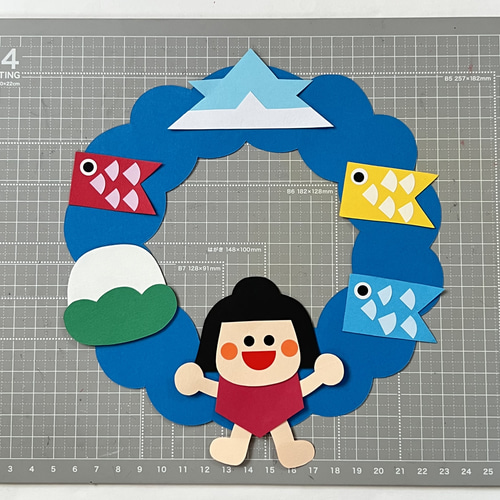 こいのぼり 製作キット 壁面飾り 立体 工作 春 五月人形 高齢者