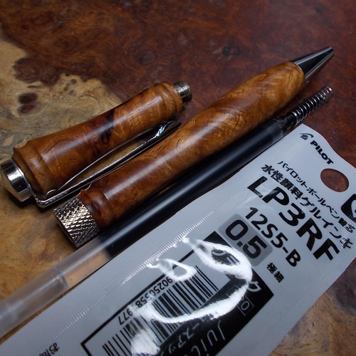 本物 アンボイナバールのジュースアップ ボールペン(G2規格パーカー