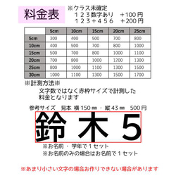 ⚠️即購入不可⚠️ お名前アイロンシール アイロンシール アイロン ネームタグ 名入れ 名札 ゼッケン  入園入学式準備 7枚目の画像