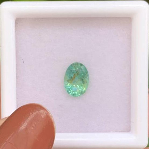 N.009 0.76Ct パライバトルマリン・ルース鮮やかなブルー