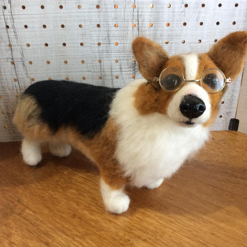 コーギー（トライカラー） 羊毛フェルト コーギー大好きママ 通販