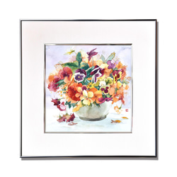 ボタニカルアート リンコソフロカトレア 植物画 絵画 Zinnia 通販