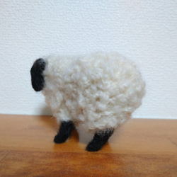 羊 ひつじ 羊毛フェルト  置き物 オブジェ 3枚目の画像