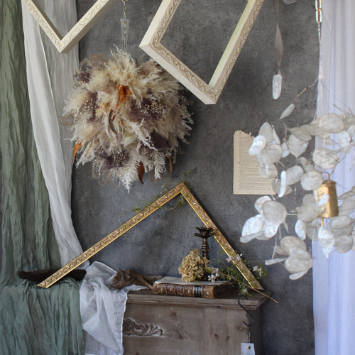 DODO]フライングボール（white×orange）№3 ＊＊ パンパスボール