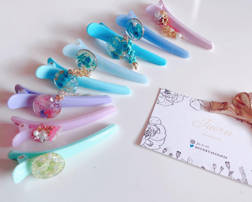 ヘアアクセサリー　ハンドメイド 26＊ シュシュ ヘアアクセサリー ヘアゴム ハンドメイドの通販