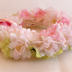 【送料無料】SALE・桜のミニリース 4枚目の画像