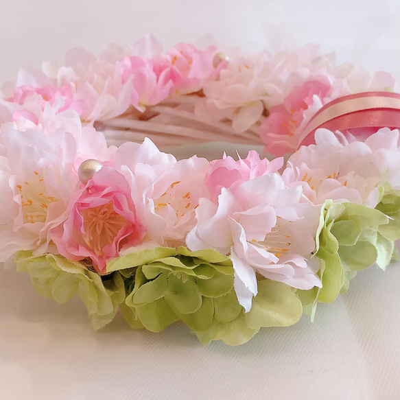 【送料無料】SALE・桜のミニリース 5枚目の画像