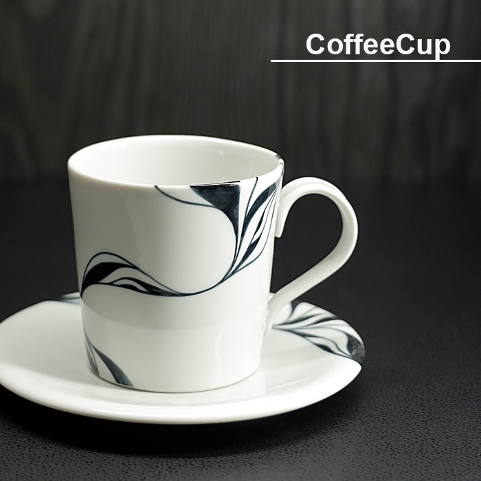 砥部焼 おしゃれ 【コーヒーカップ スリム】 ティーカップ モダン 窯元 和将窯 Washo-110