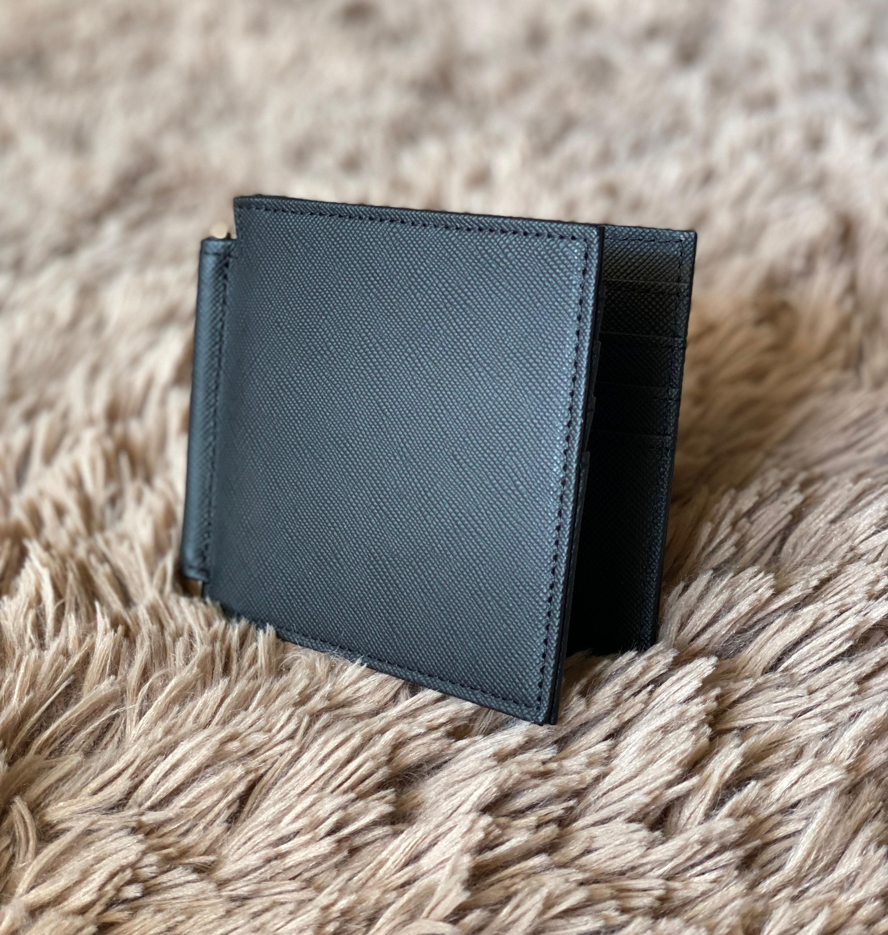 【期間限定SALE】50%off ノベルティ付き 本革 たつのレザー オールハンドメイド マネークリップウォレット