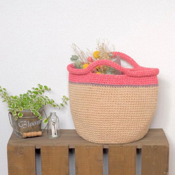 麻紐バスケット   no.114 ed39de43e018ebc4f1e5d50d228fcd